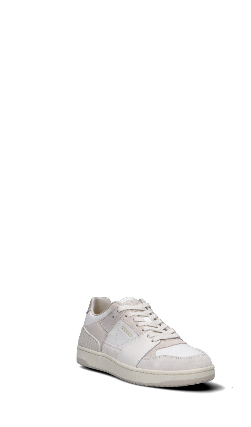 GUESS Sneaker uomo beige in pelle