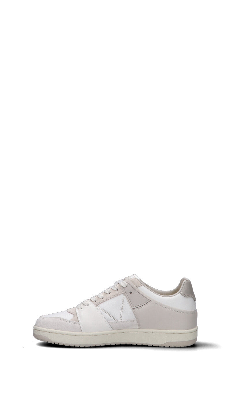 GUESS Sneaker uomo beige in pelle