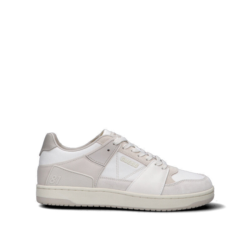 GUESS Sneaker uomo beige in pelle