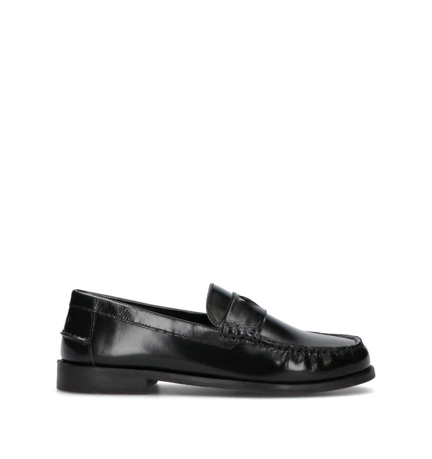 GUESS Mocassino uomo nero in pelle
