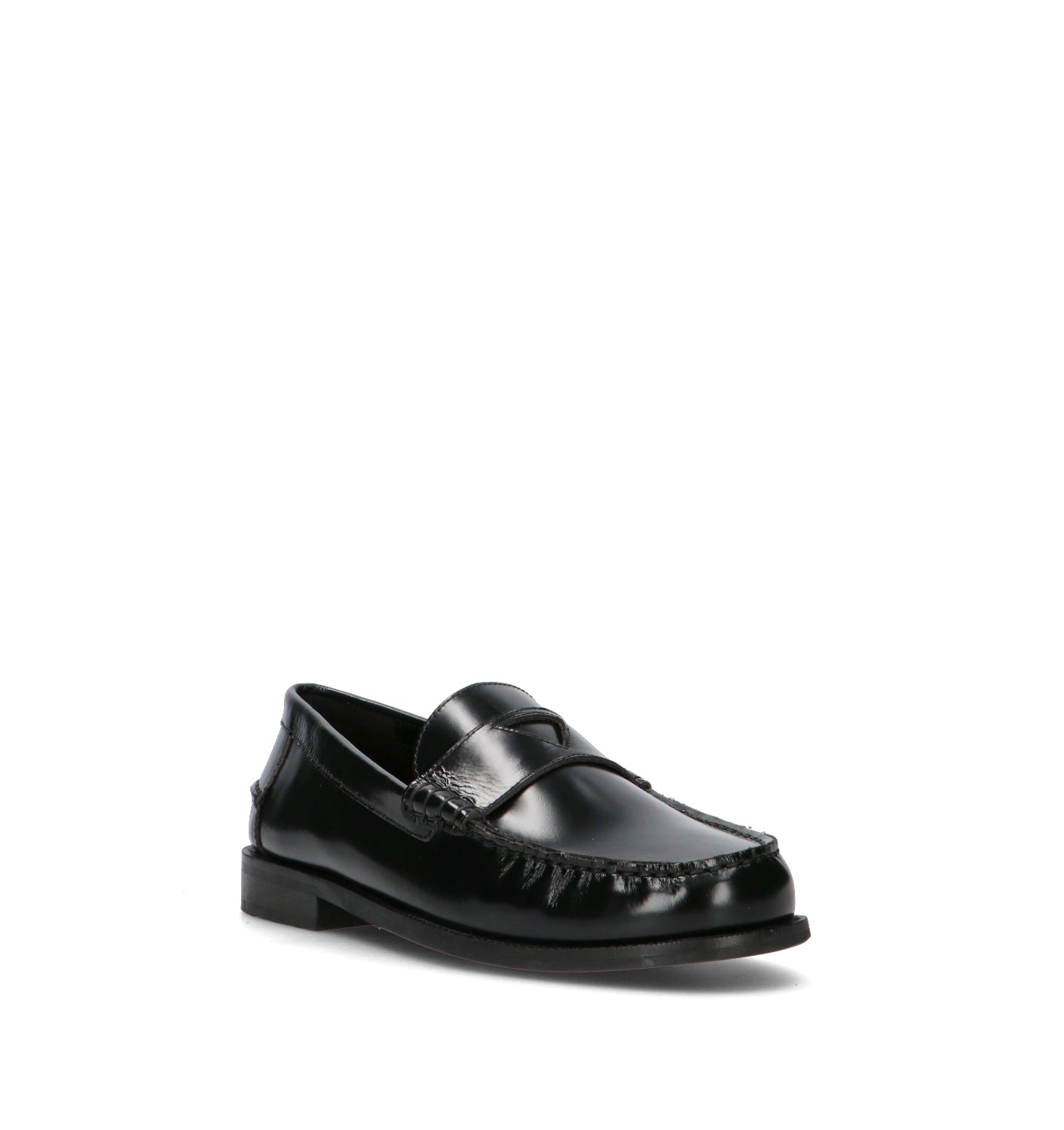 GUESS Mocassino uomo nero in pelle