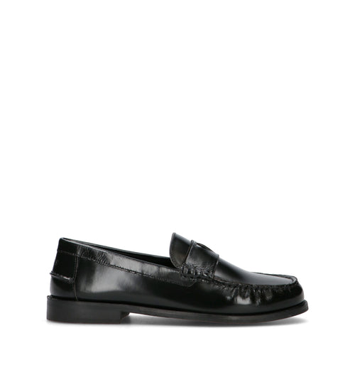 GUESS Mocassino uomo nero in pelle