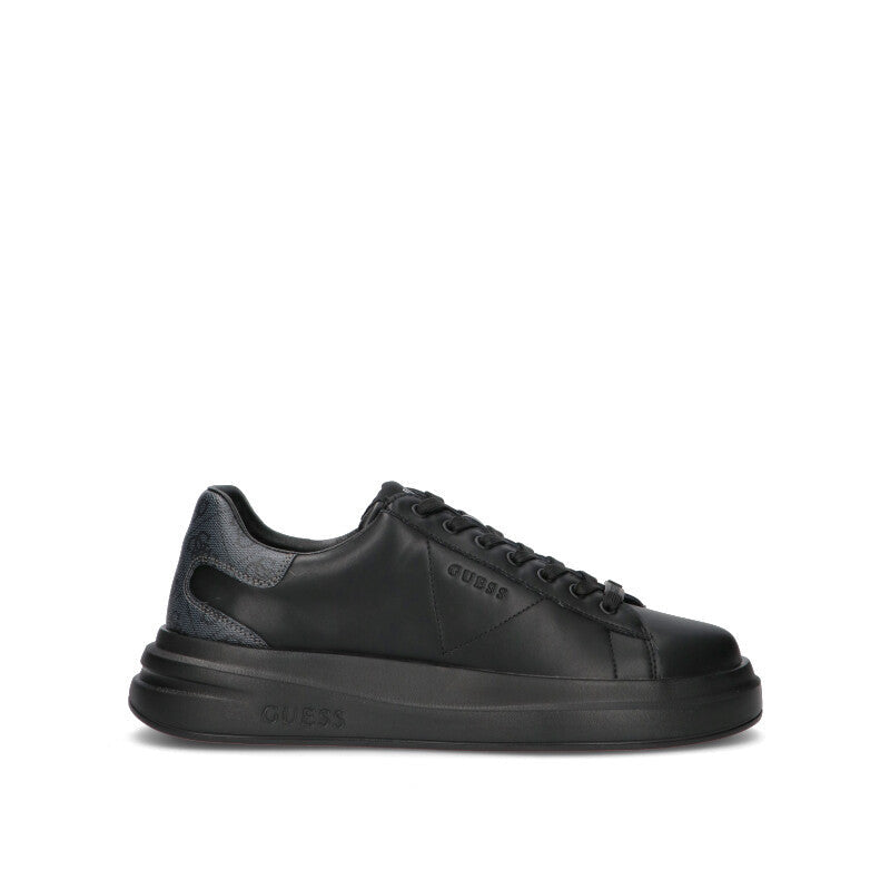 GUESS Sneaker uomo nera in pelle