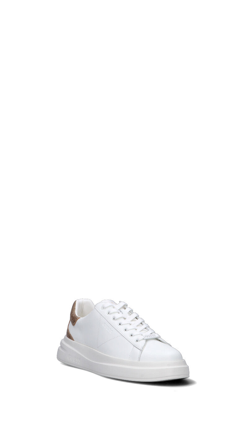 GUESS Sneaker uomo bianca in pelle