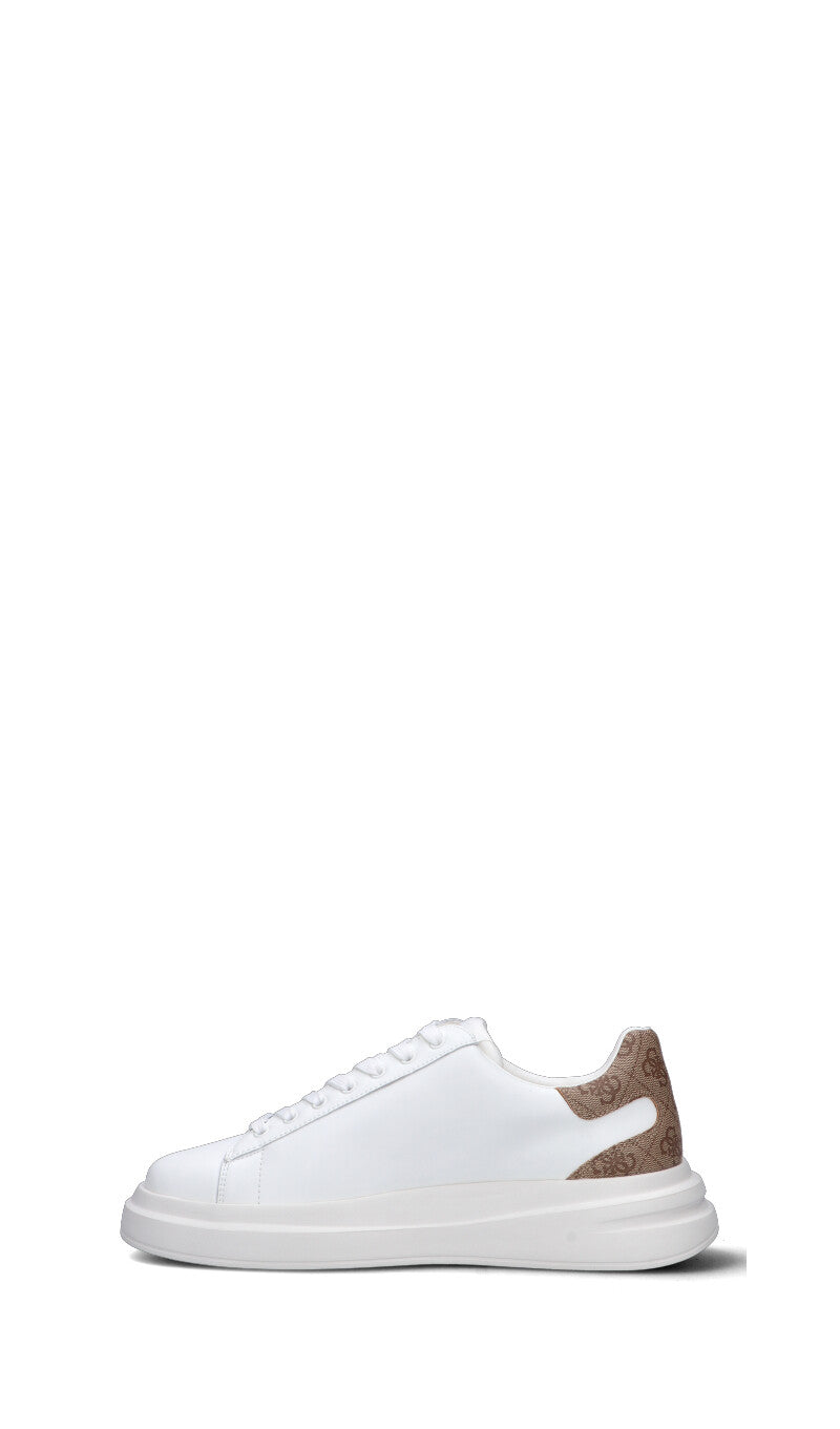 GUESS Sneaker uomo bianca in pelle