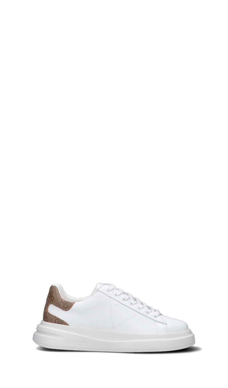 GUESS Sneaker uomo bianca in pelle