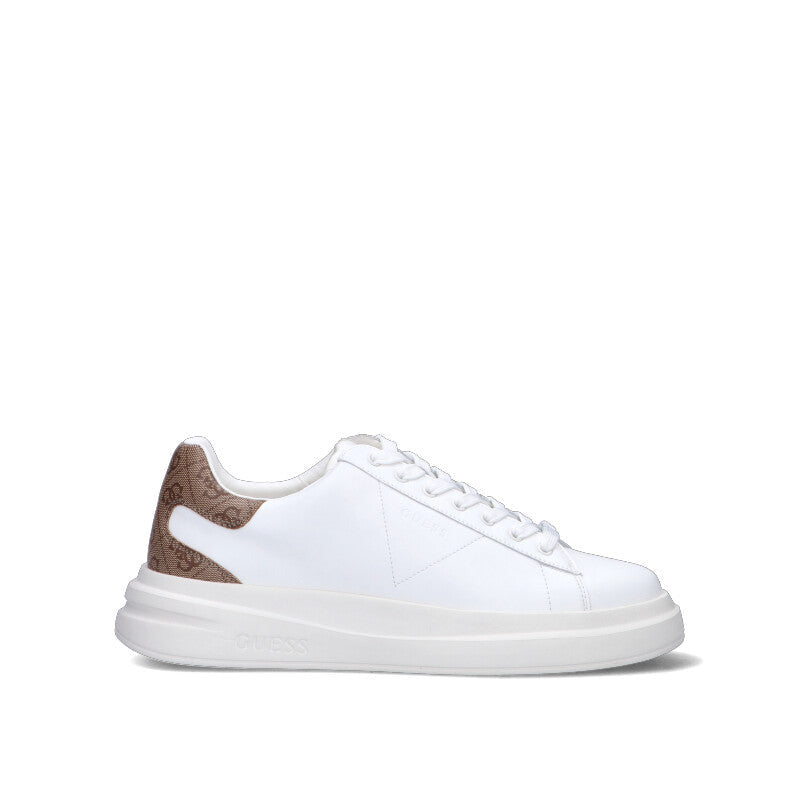 GUESS Sneaker uomo bianca in pelle