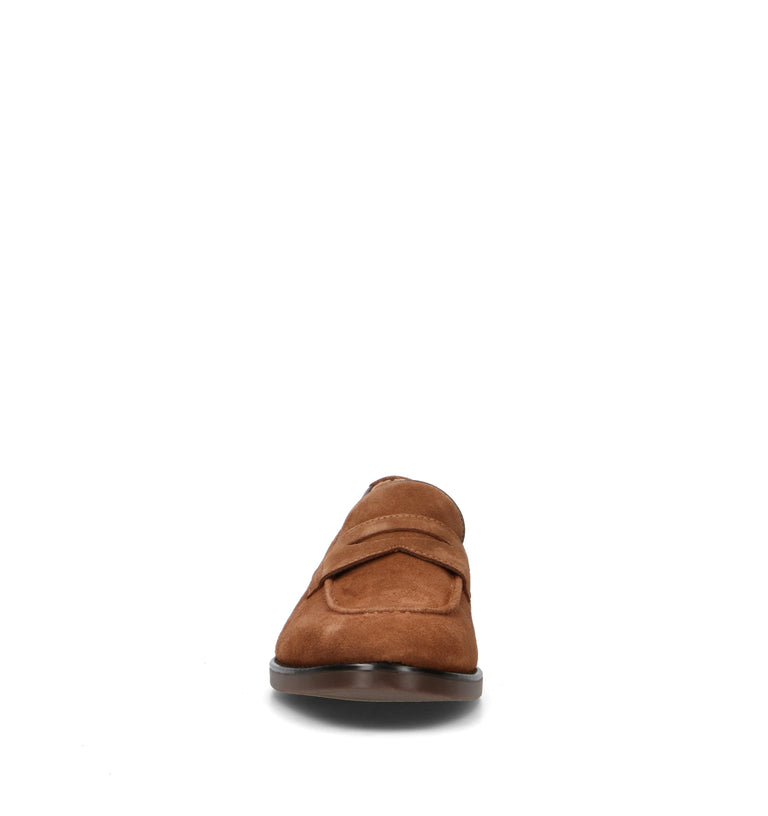 GUESS Mocassino uomo marrone in suede