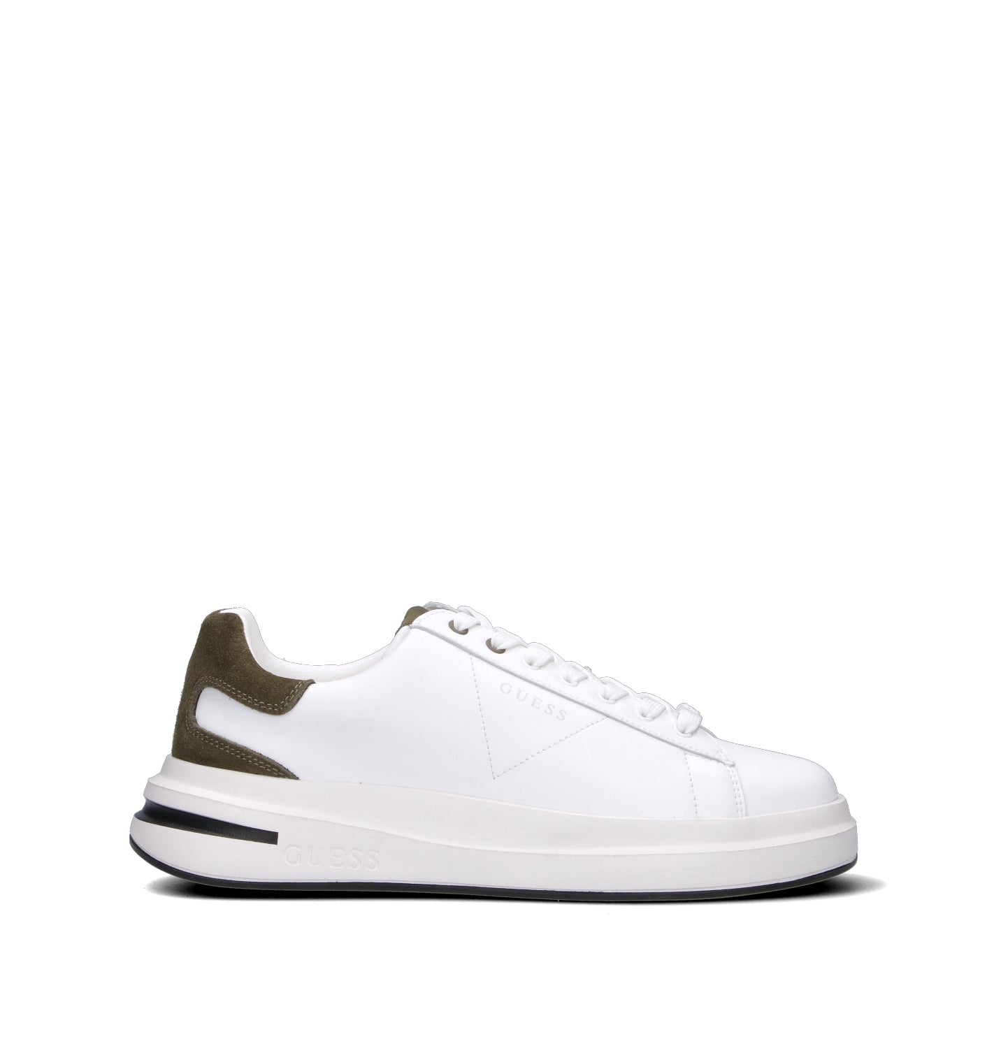 GUESS Sneaker uomo bianca/marrone