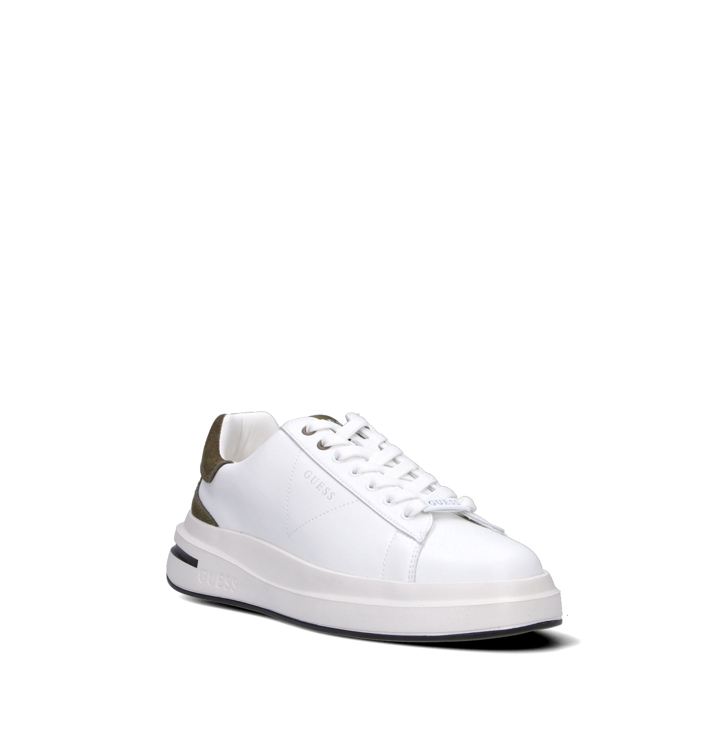 GUESS Sneaker uomo bianca/marrone