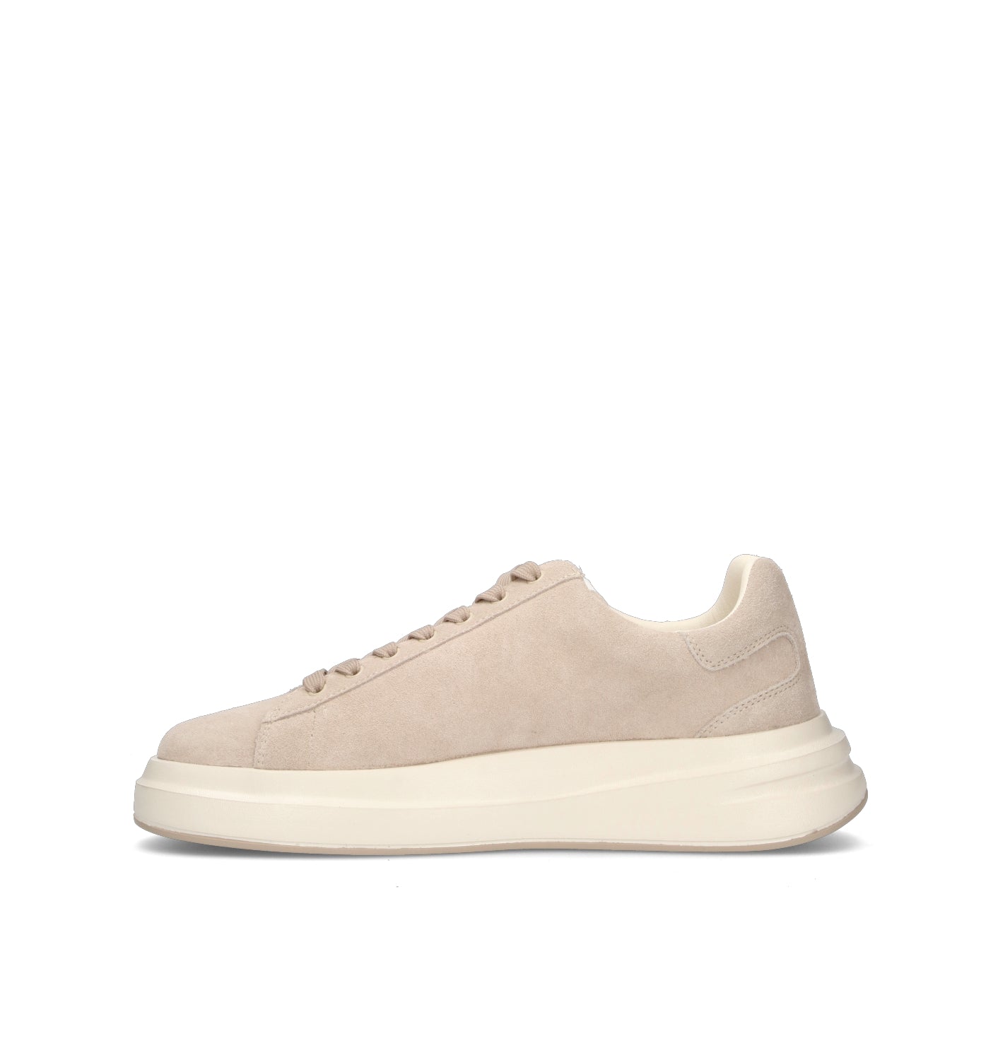 GUESS Sneaker uomo beige in suede