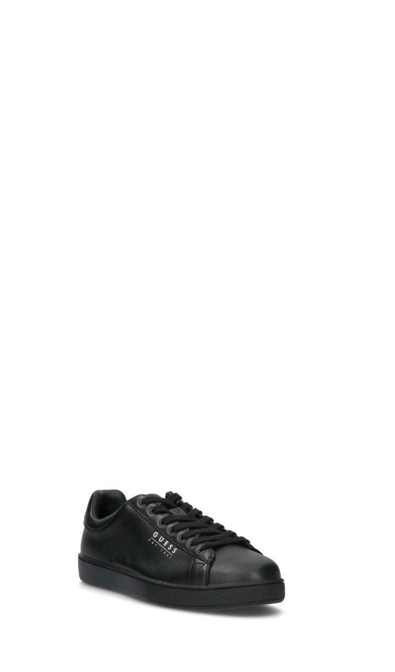 GUESS Sneaker uomo nera in pelle
