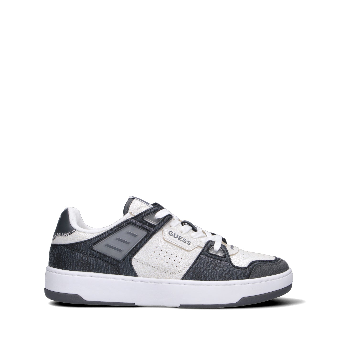 GUESS Sneaker uomo bianca/nera