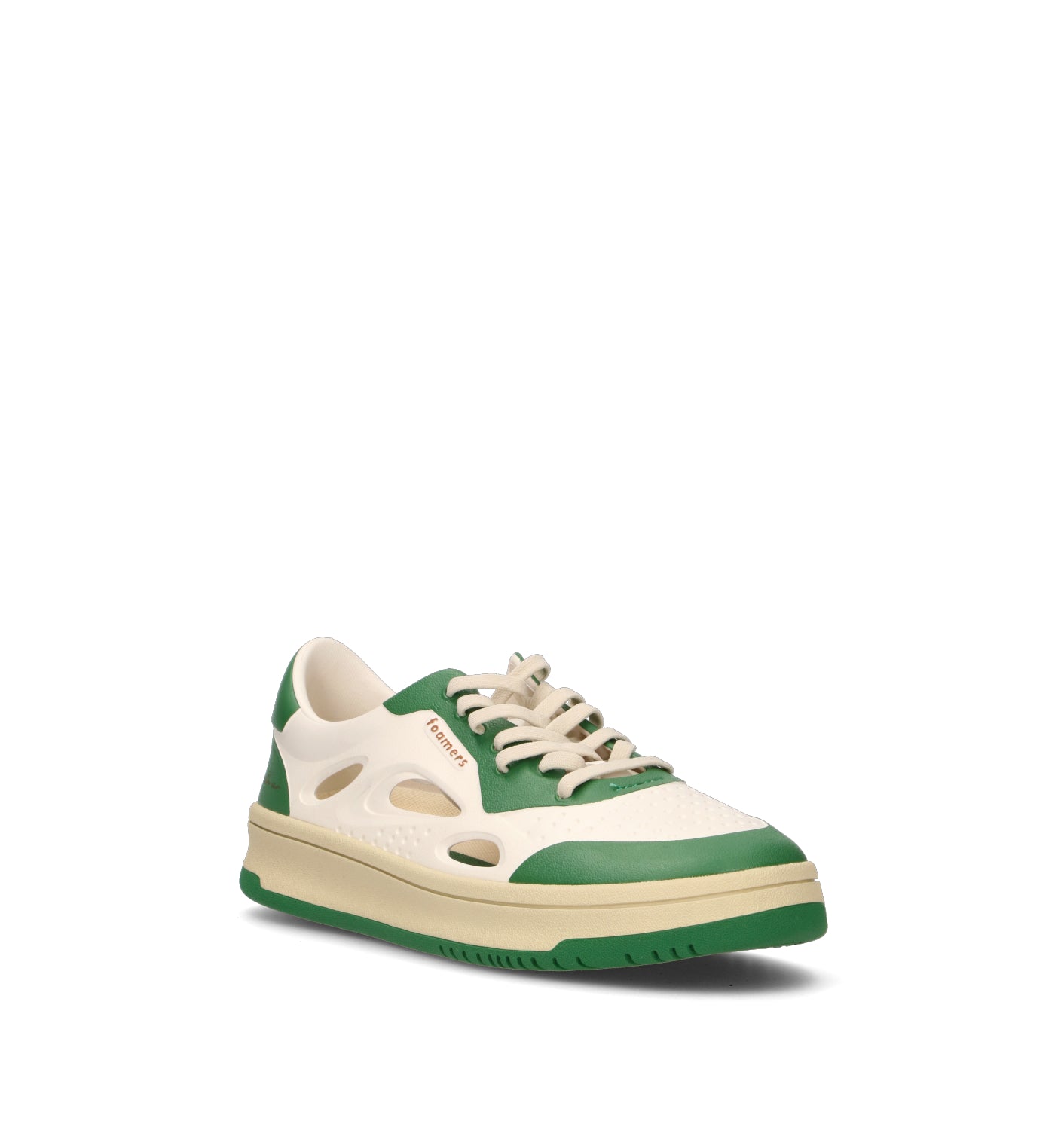 FOAMERS Sneaker uomo bianca/verde