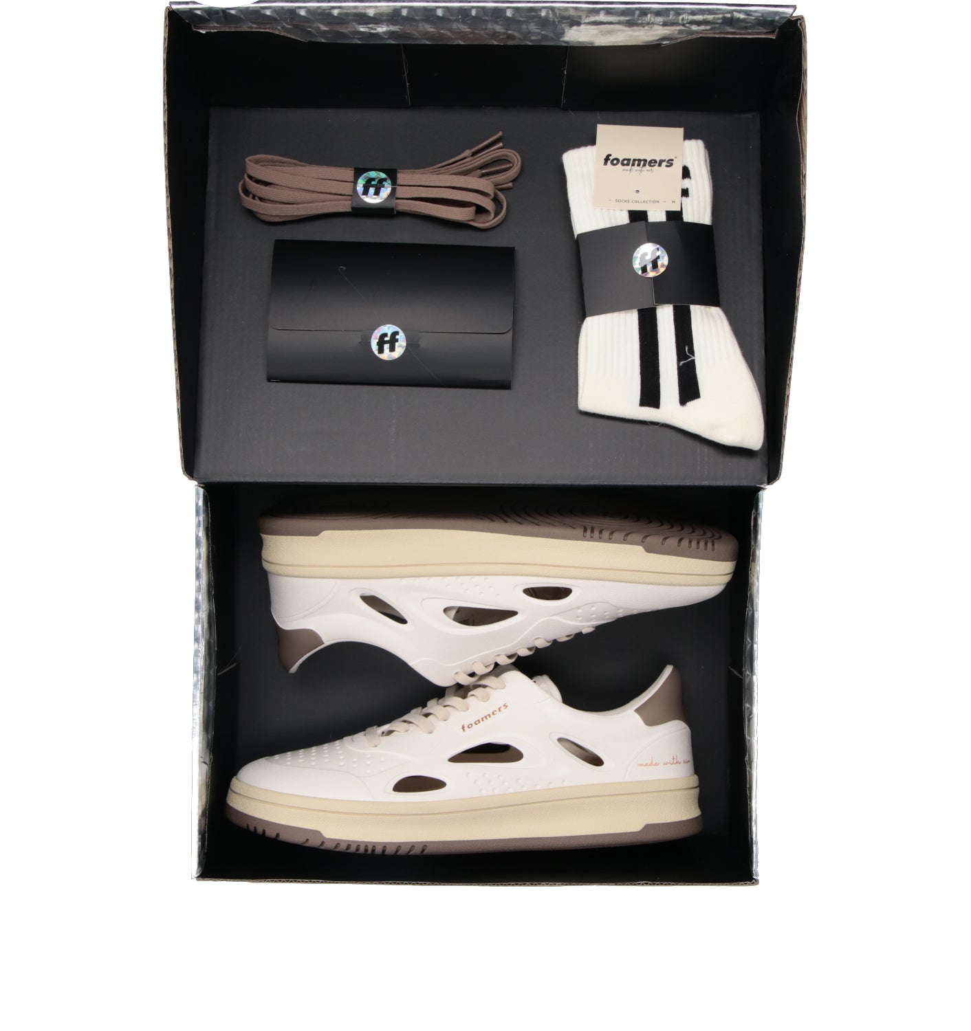 FOAMERS Sneaker uomo bianca
