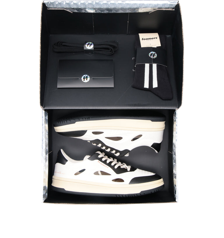 FOAMERS Sneaker uomo bianca/nera