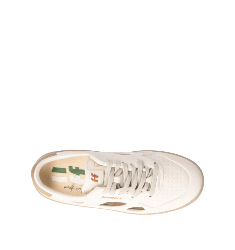 FOAMERS Sneaker donna bianca/beige