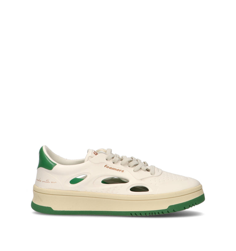 FOAMERS Sneaker donna bianca/verde