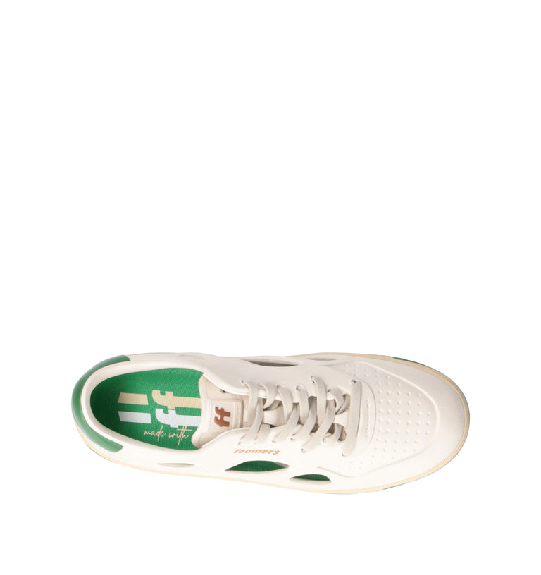 FOAMERS Sneaker uomo bianca/verde