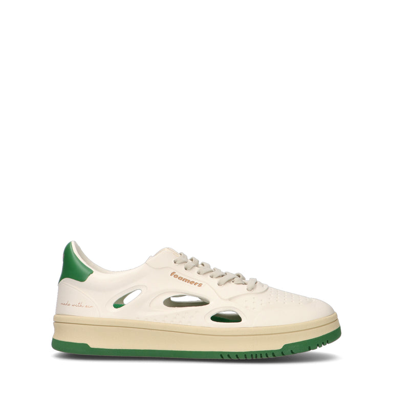 FOAMERS Sneaker uomo bianca/verde