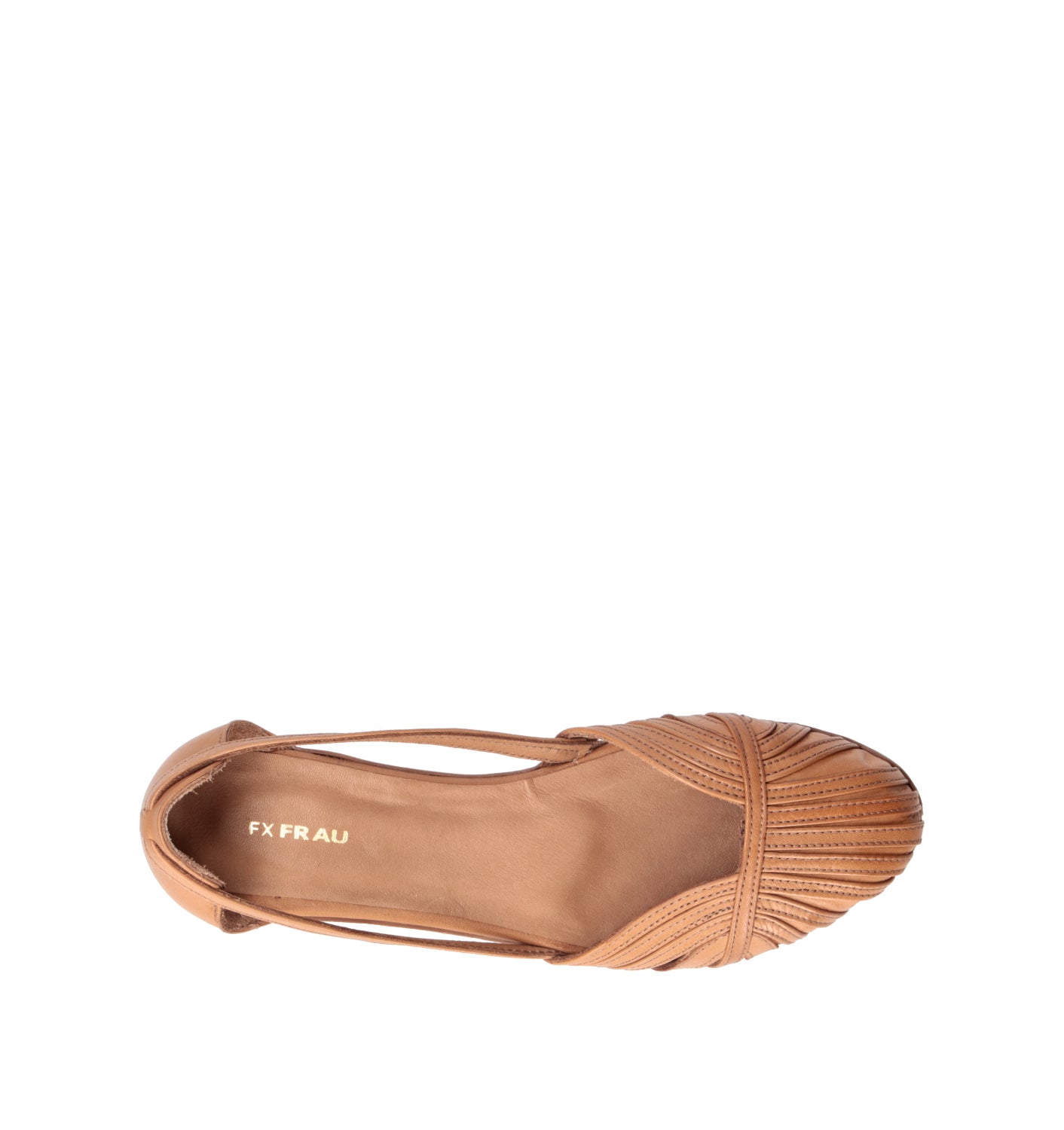 FRAU Ballerina donna cuoio in pelle