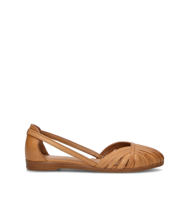 FRAU Ballerina donna cuoio in pelle