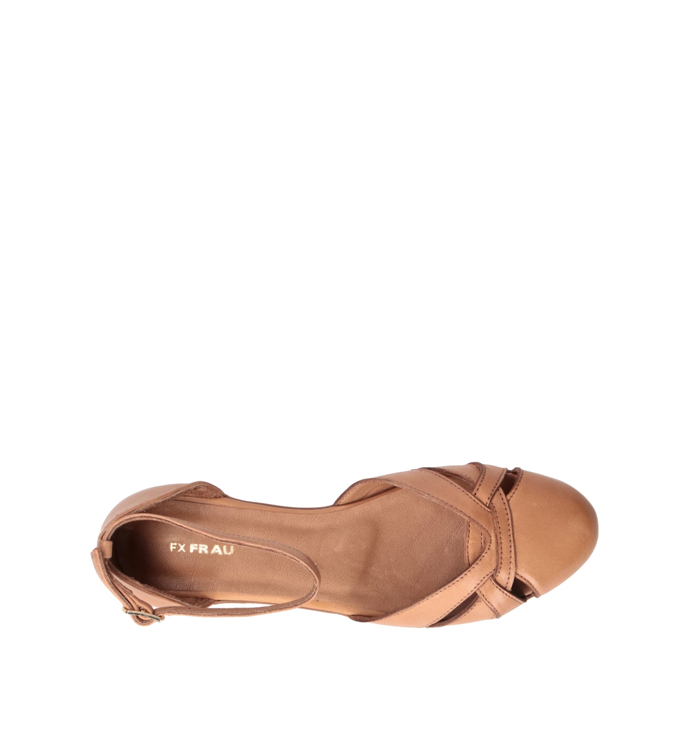 FRAU Ballerina donna beige in pelle