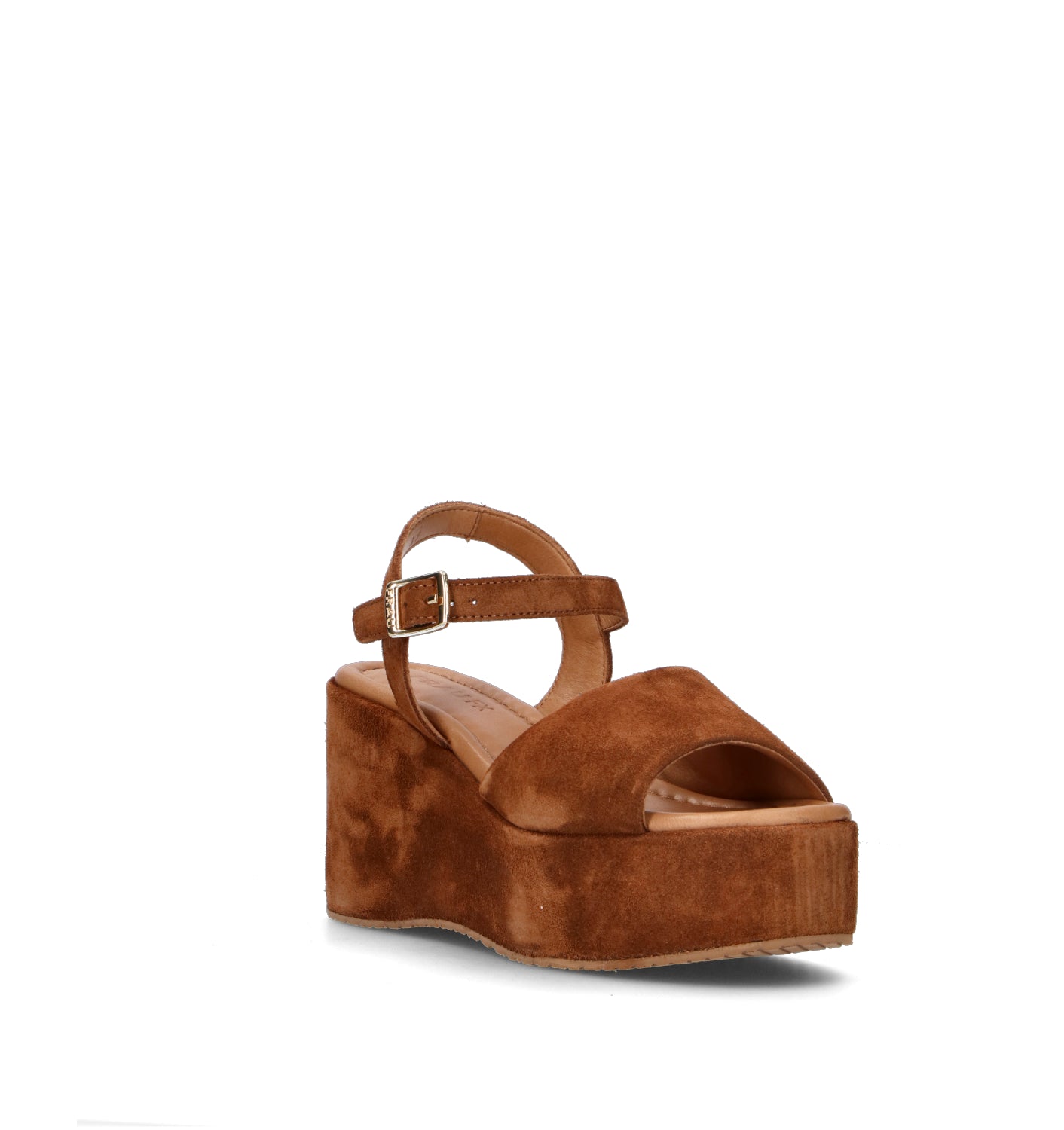 FRAU Sandalo donna marrone in suede