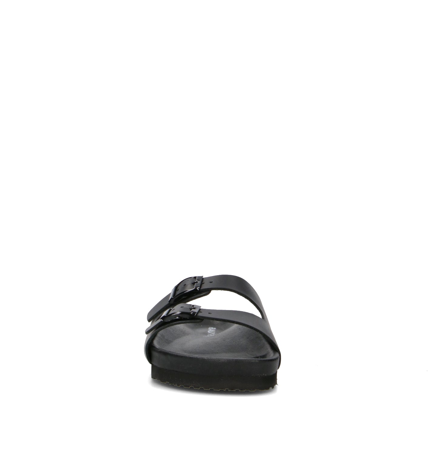 FRAU Ciabatta donna nera in pelle