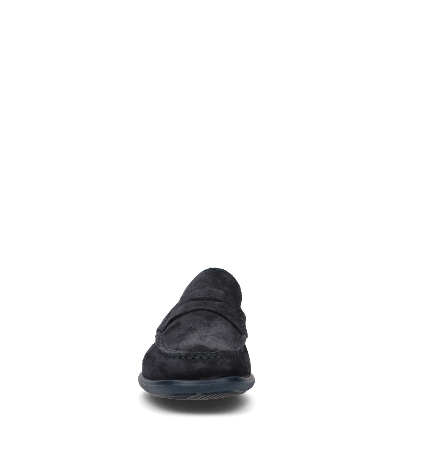 FRAU Mocassino uomo blu in suede