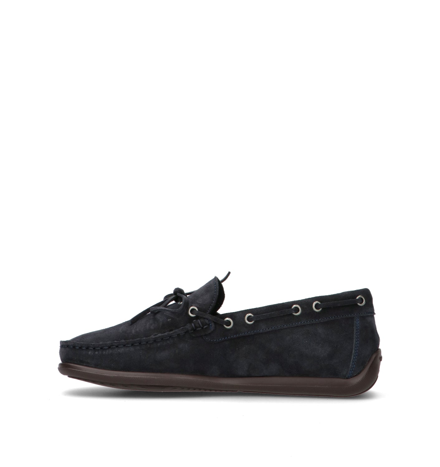 FRAU Mocassino uomo blu in suede