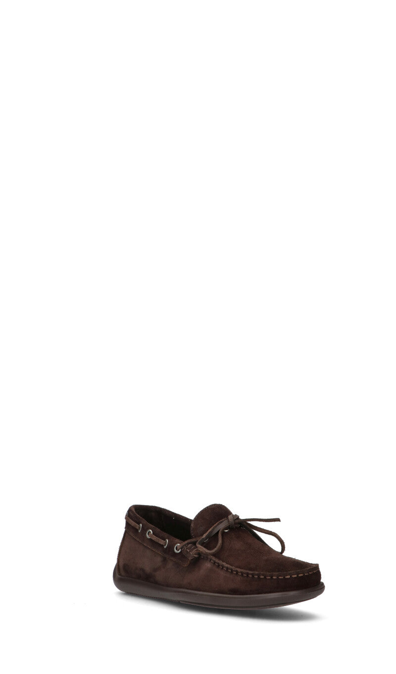 FRAU Mocassino uomo testa di moro in suede