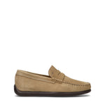FRAU Mocassino uomo beige in pelle