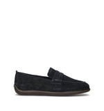 FRAU Mocassino uomo blu in suede