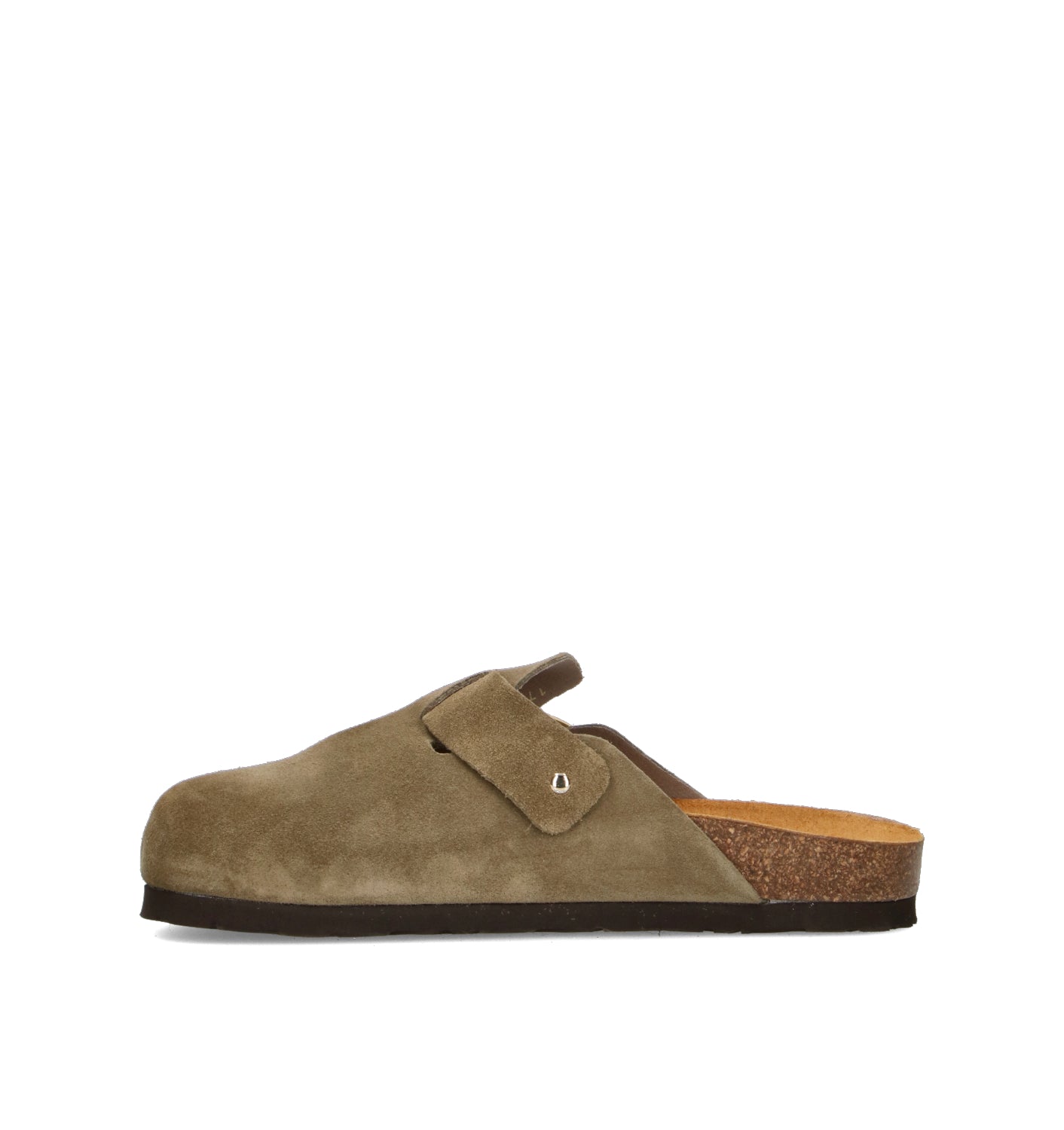 FRAU Ciabatta donna verde in suede