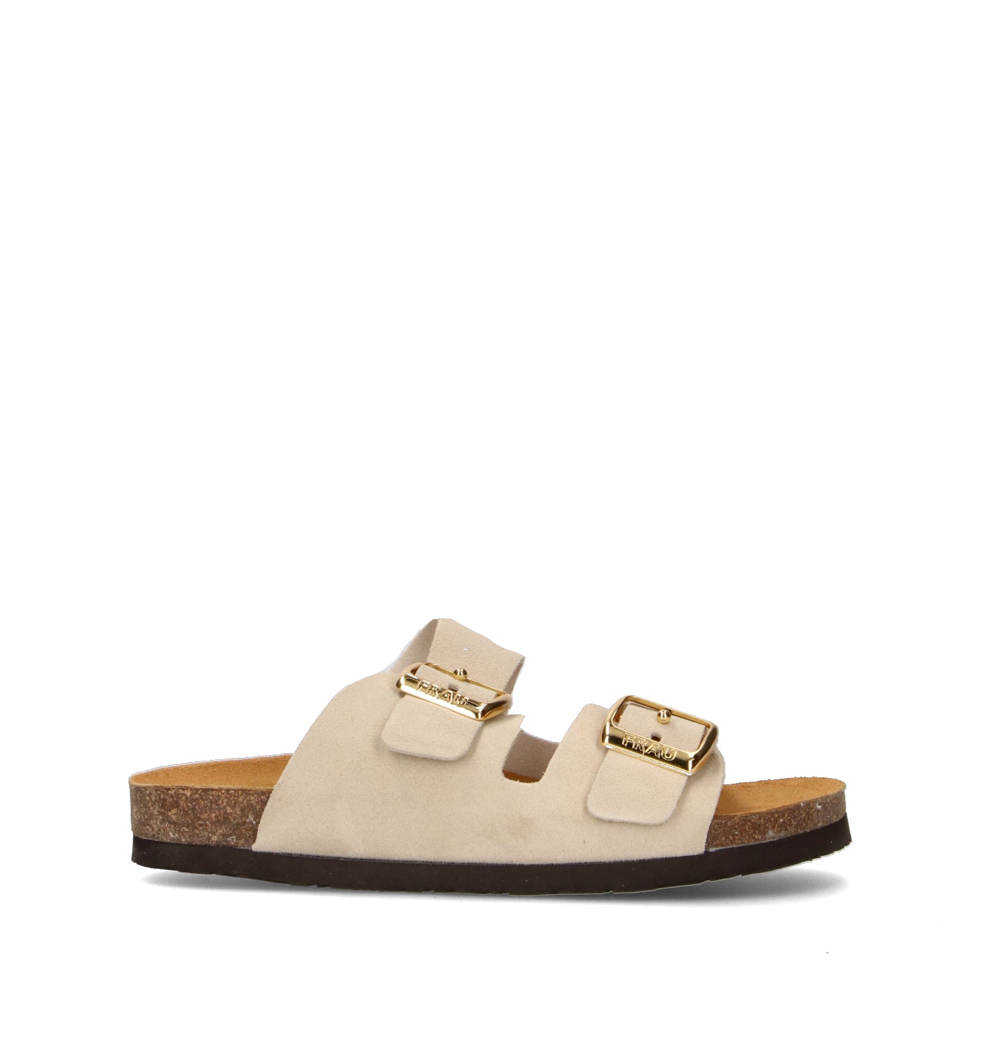 FRAU Ciabatta donna beige in suede