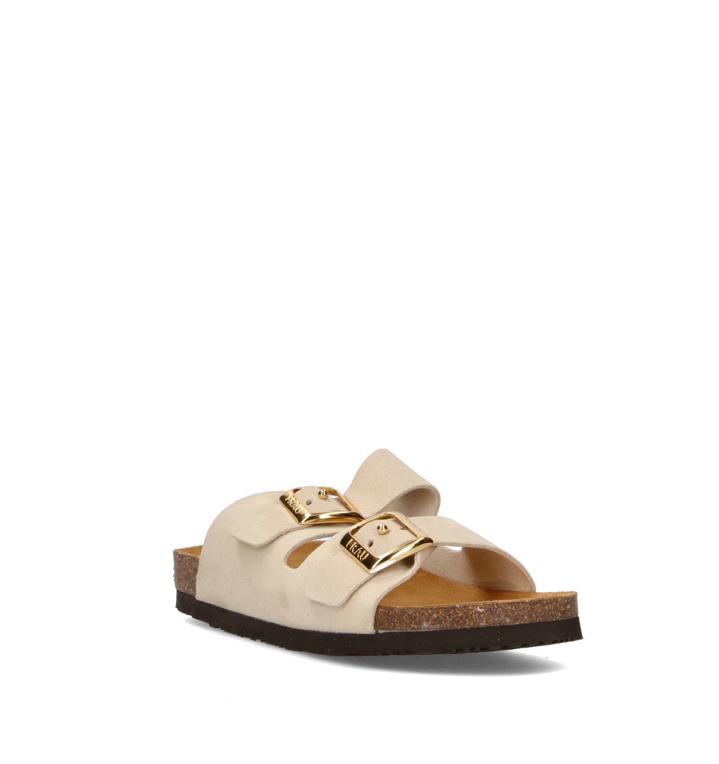 FRAU Ciabatta donna beige in suede