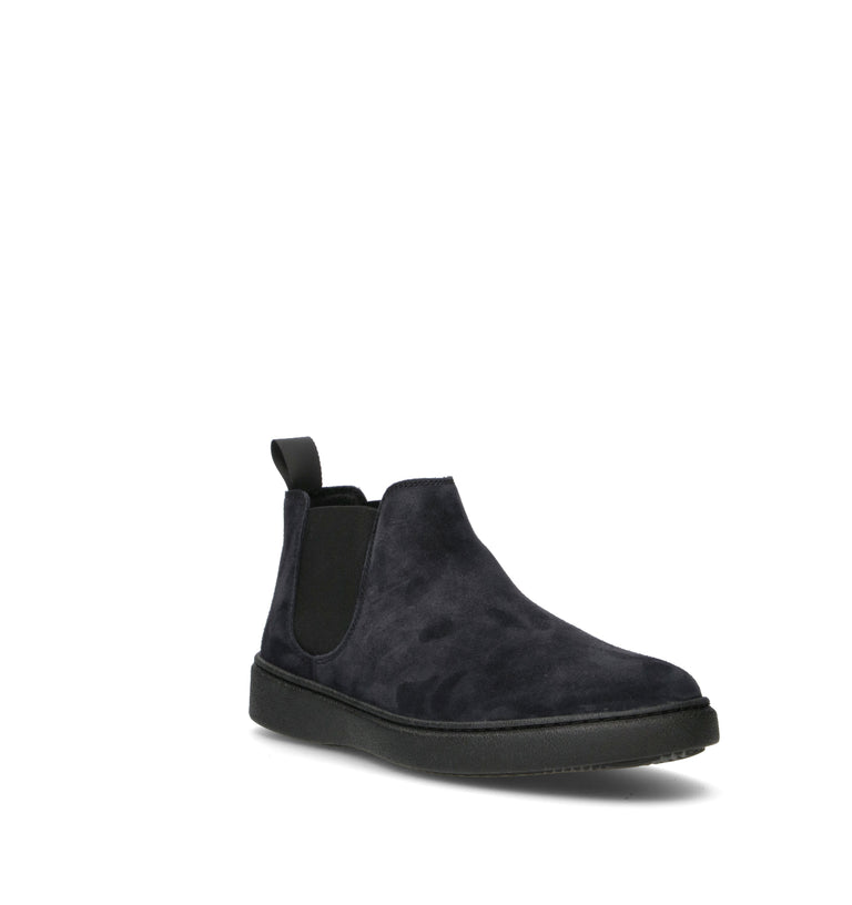 FRAU Beatles uomo blu in suede