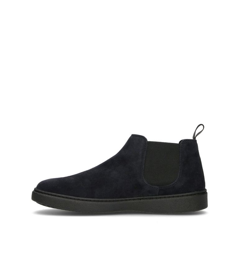 FRAU Beatles uomo blu in suede