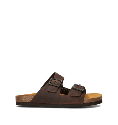 FRAU Ciabatta uomo testa di moro in nabuk