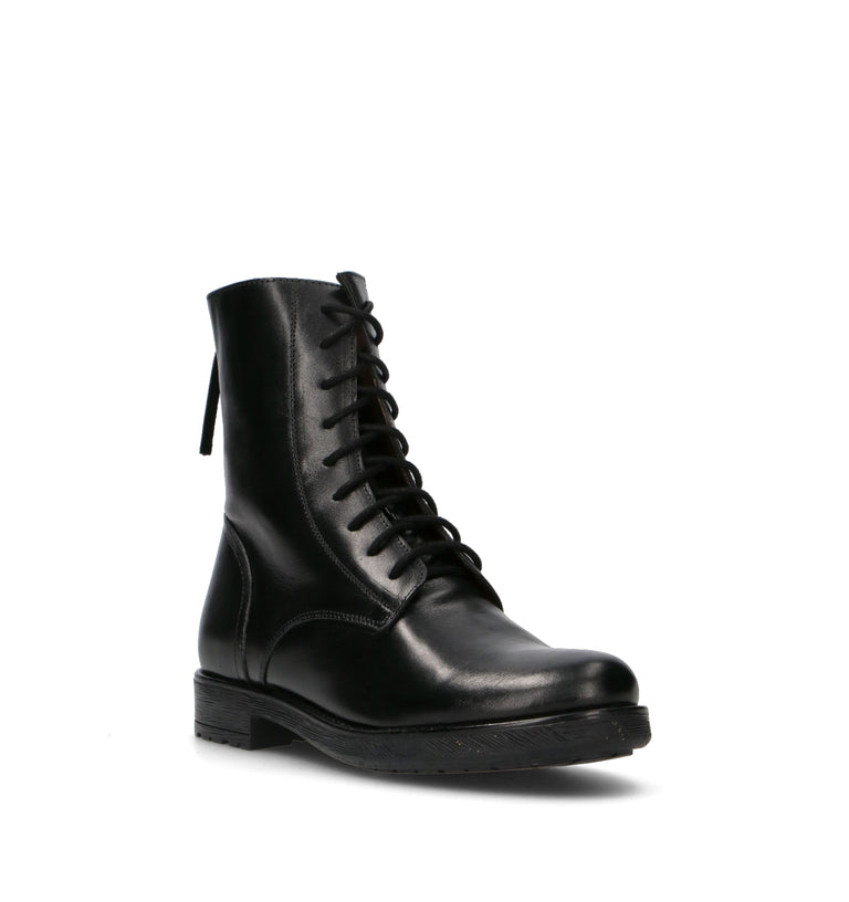 FRICKY Polacco donna nero in pelle