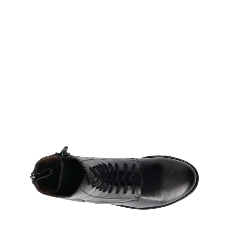 FRICKY Polacco donna nero in pelle