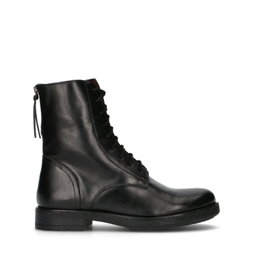 FRICKY Polacco donna nero in pelle