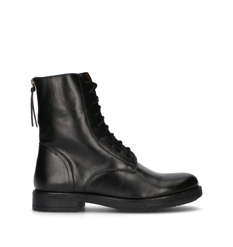 FRICKY Polacco donna nero in pelle