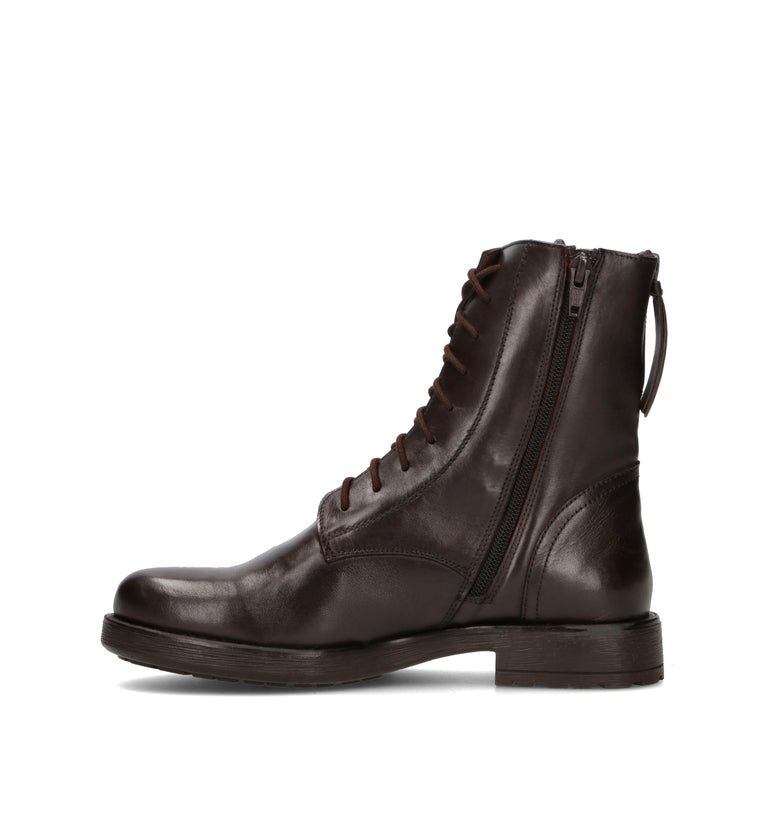 FRICKY Polacco donna testa di moro in pelle