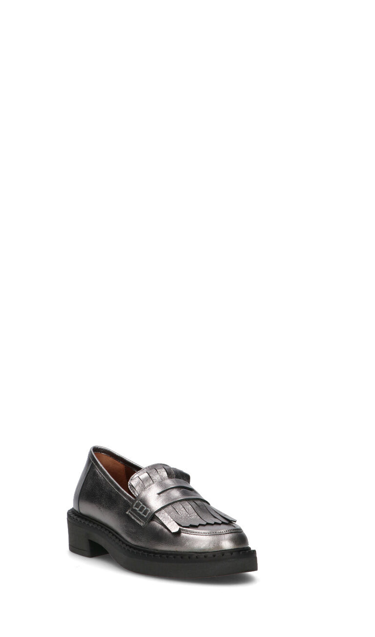 FRICKY Mocassino donna gun in pelle