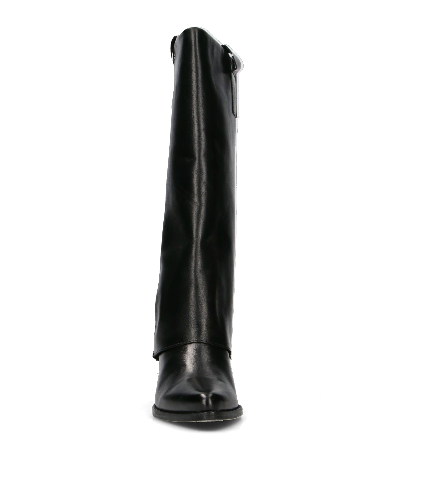 FRICKY Stivale donna nero in pelle