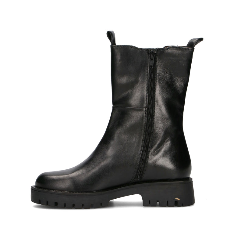 FRICKY Beatles donna nero in pelle