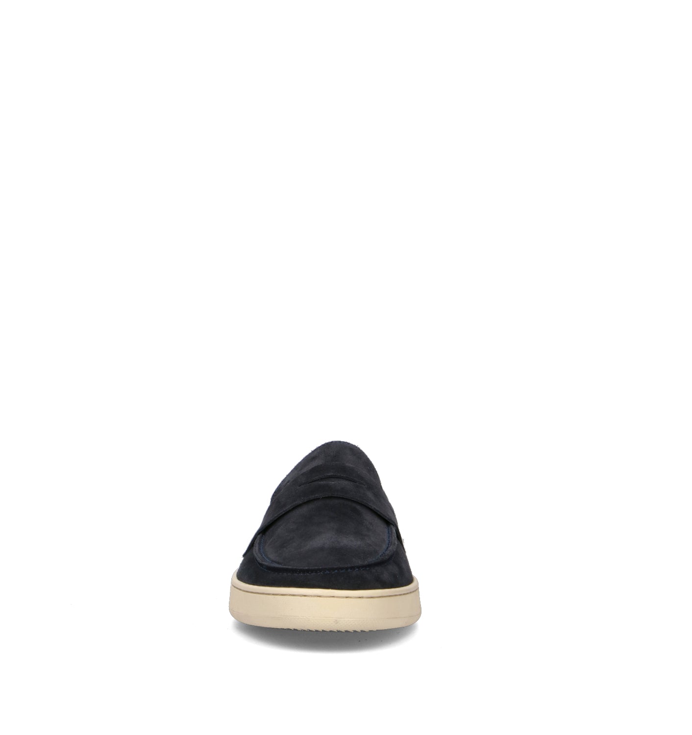 FRAU Mocassino uomo blu in suede