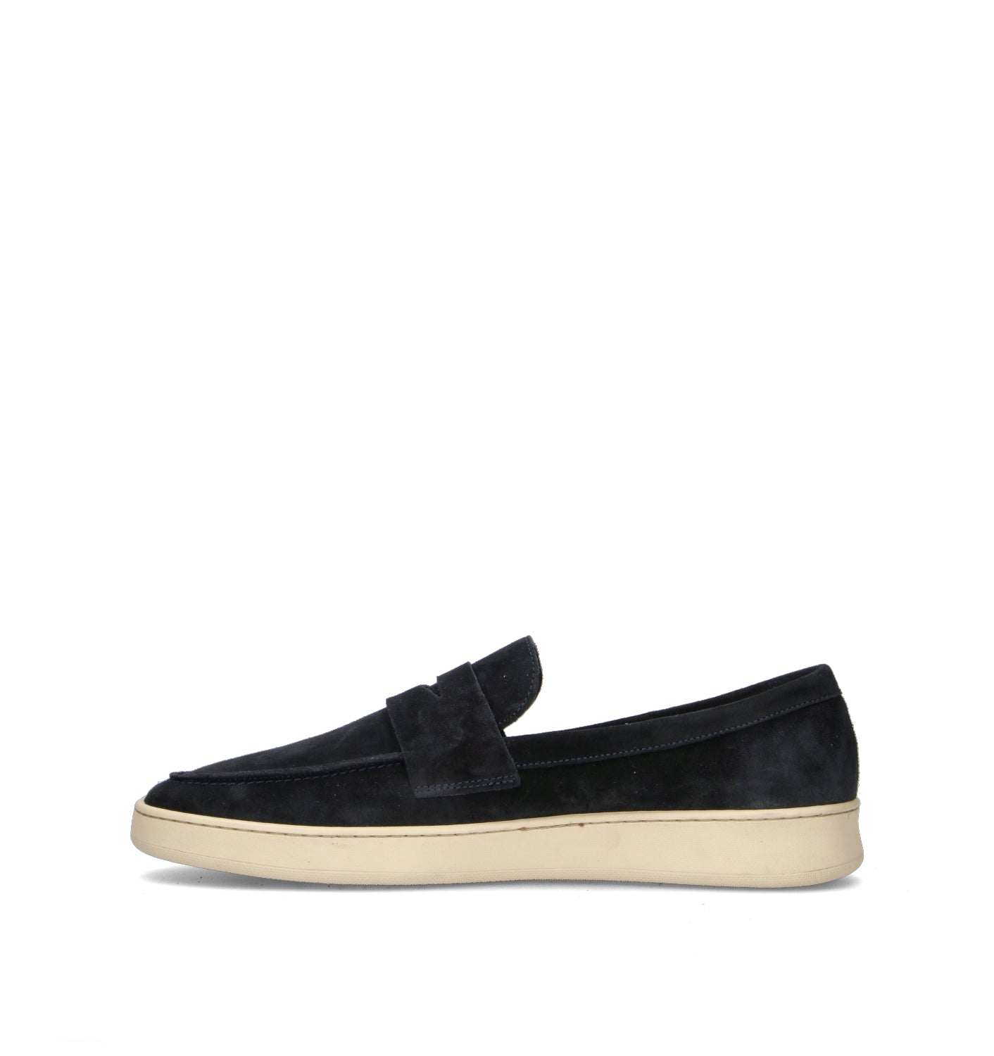 FRAU Mocassino uomo blu in suede